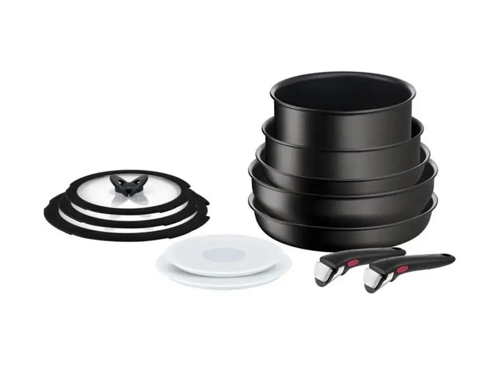 Tefal Ingenio Exception Titanyum 6X Büyük Set 12 Parça Titanium