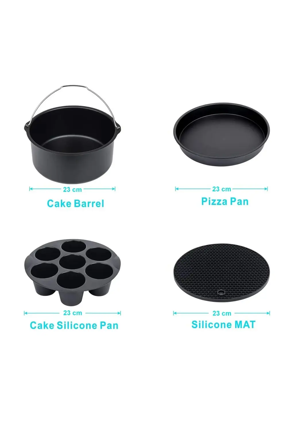 Tefal Philips Karaca Yasomi 7 Ve 7 Litre Uyumlu 9 Inc (23 CM) 12