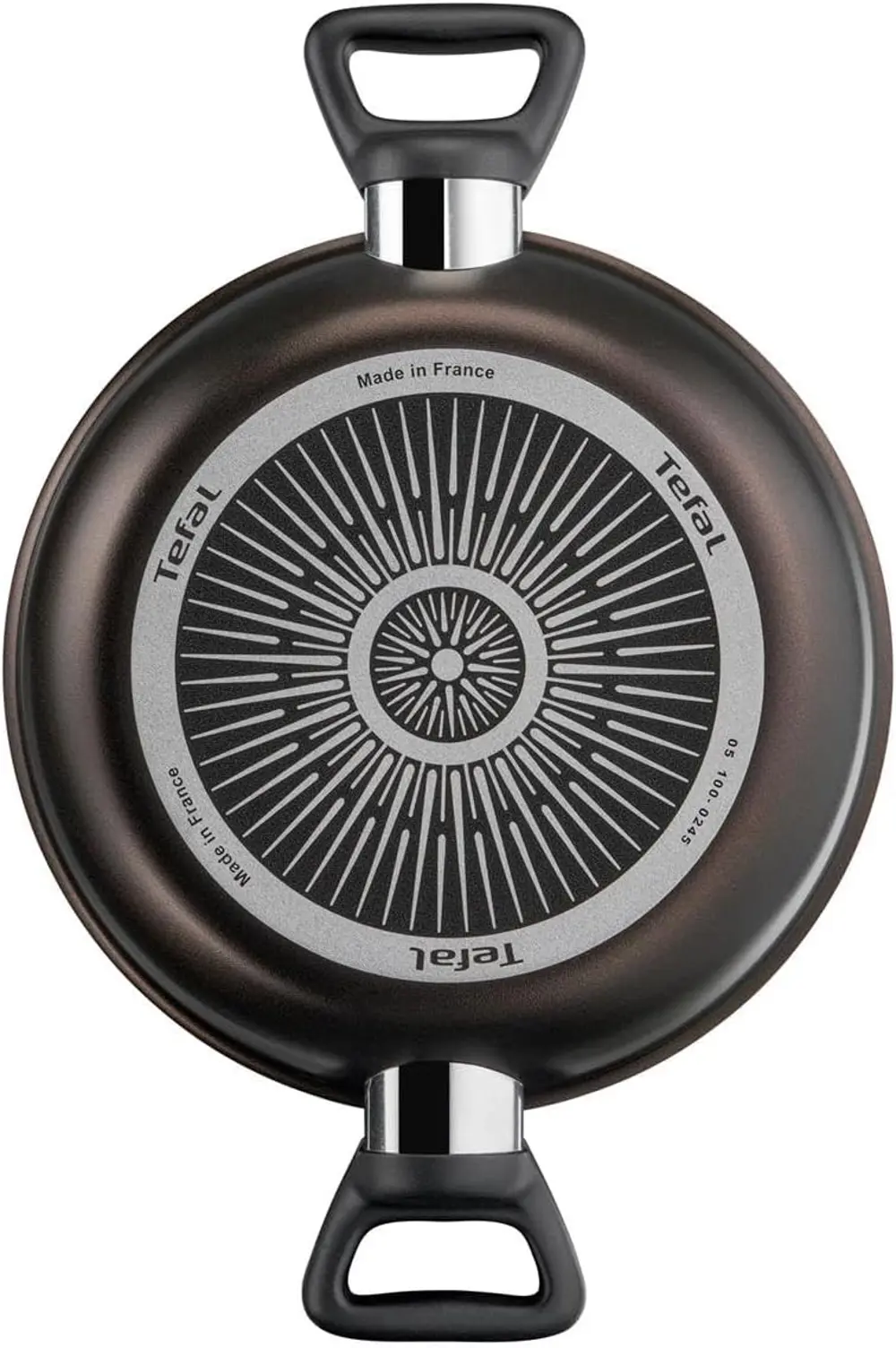 Tefal Titanyum 2X XL Difüzyon Tabanlı Kapaklı Sahan 24 Cm