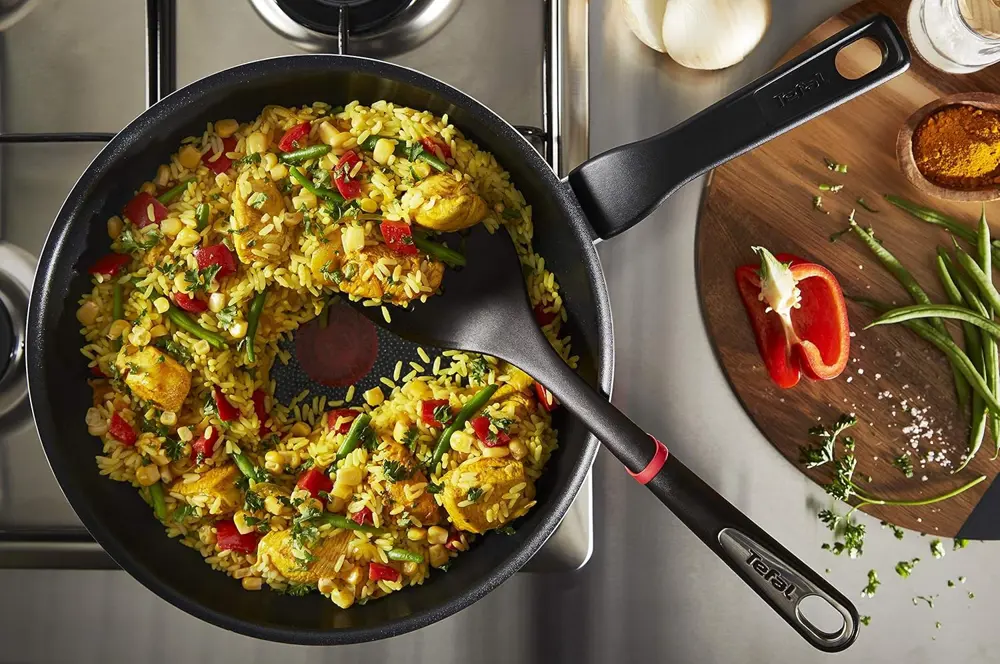 Tefal Titanyum 2X XL Force Difüzyon Tabanlı Tava 32 Cm 2100121007