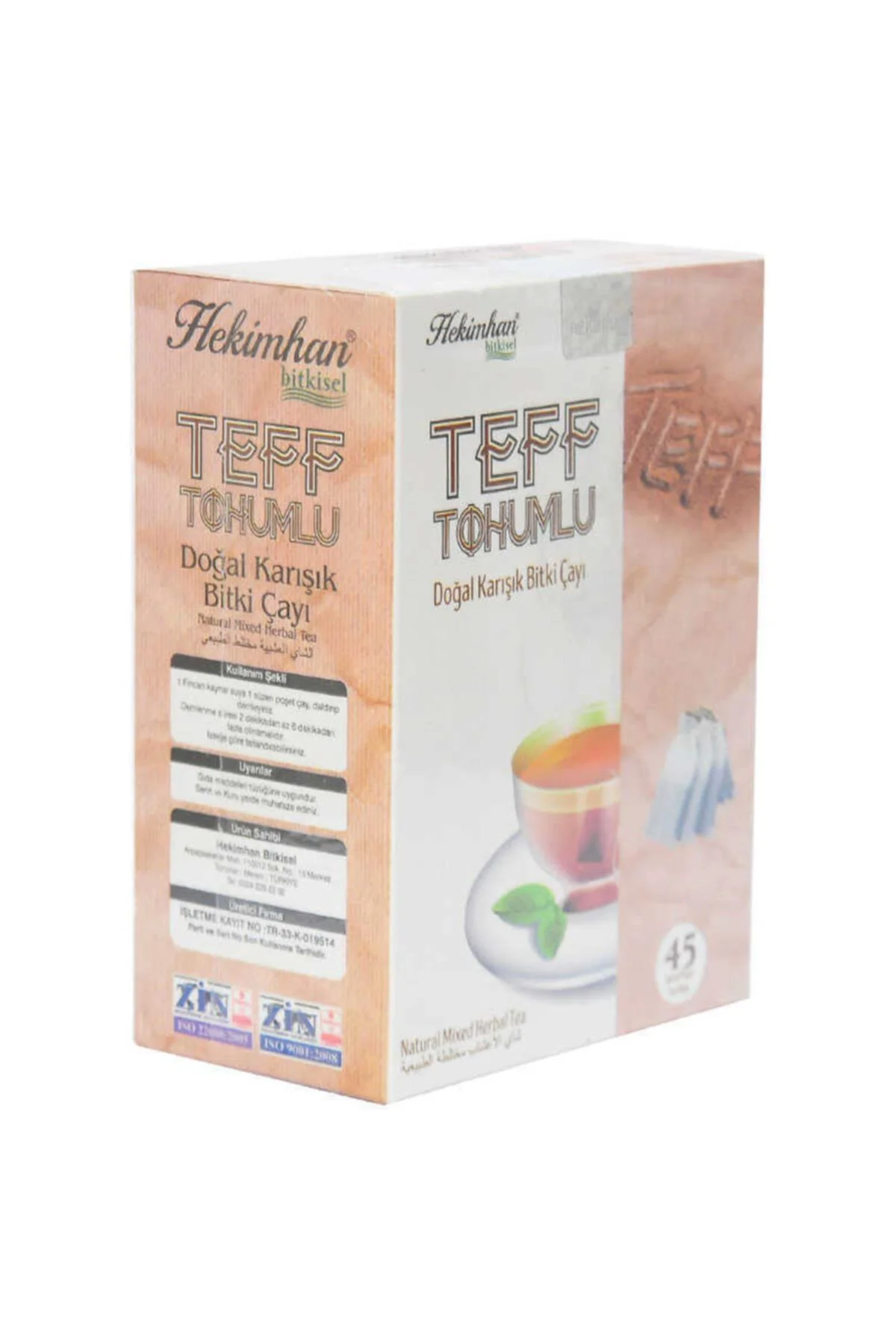 Teff Tohumlu Karışık Bitki Çayı 45 Süzen Pşt