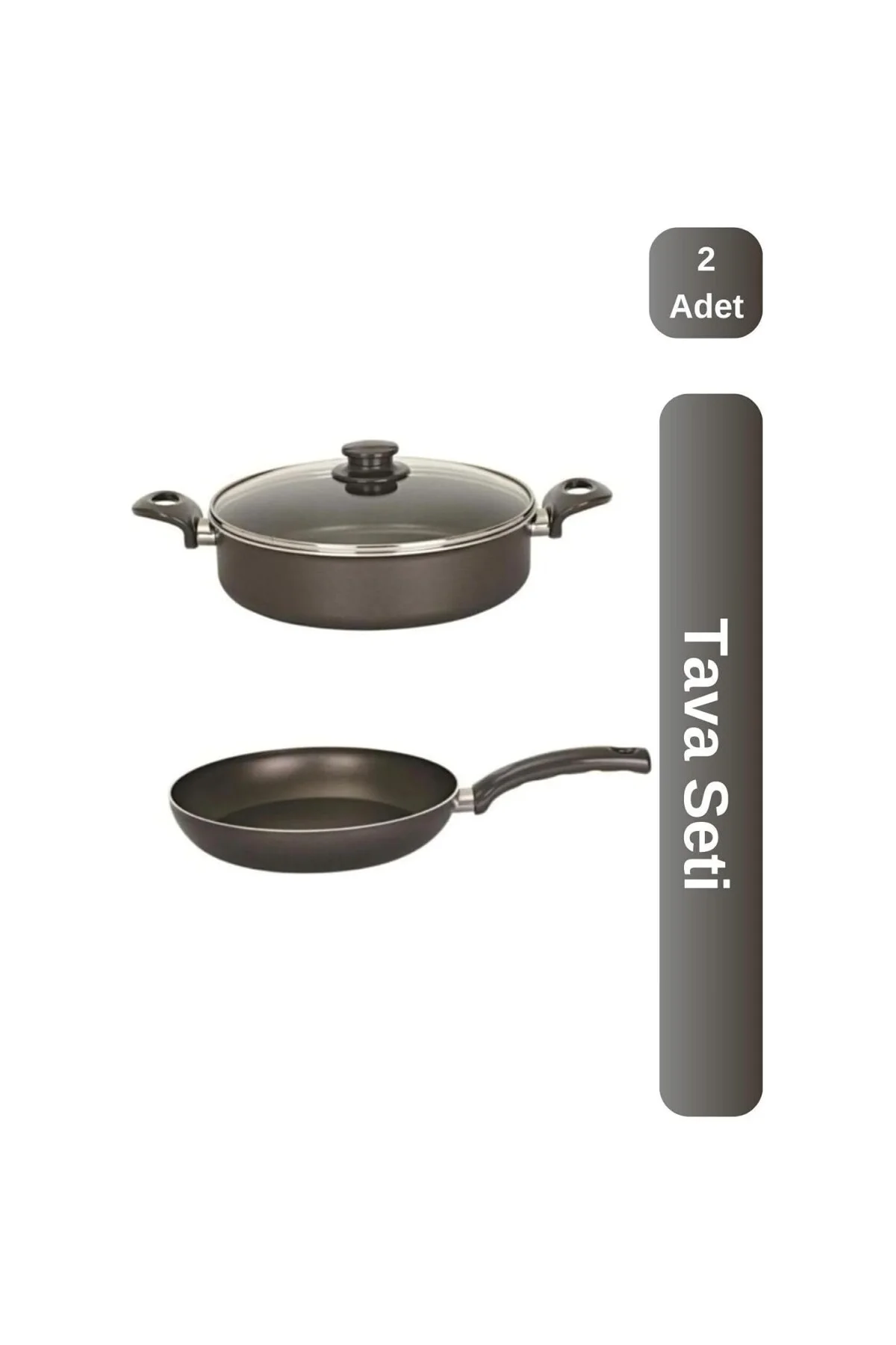 Teflon 30 Cm Karnıyarık Ve 30 Cm Tava