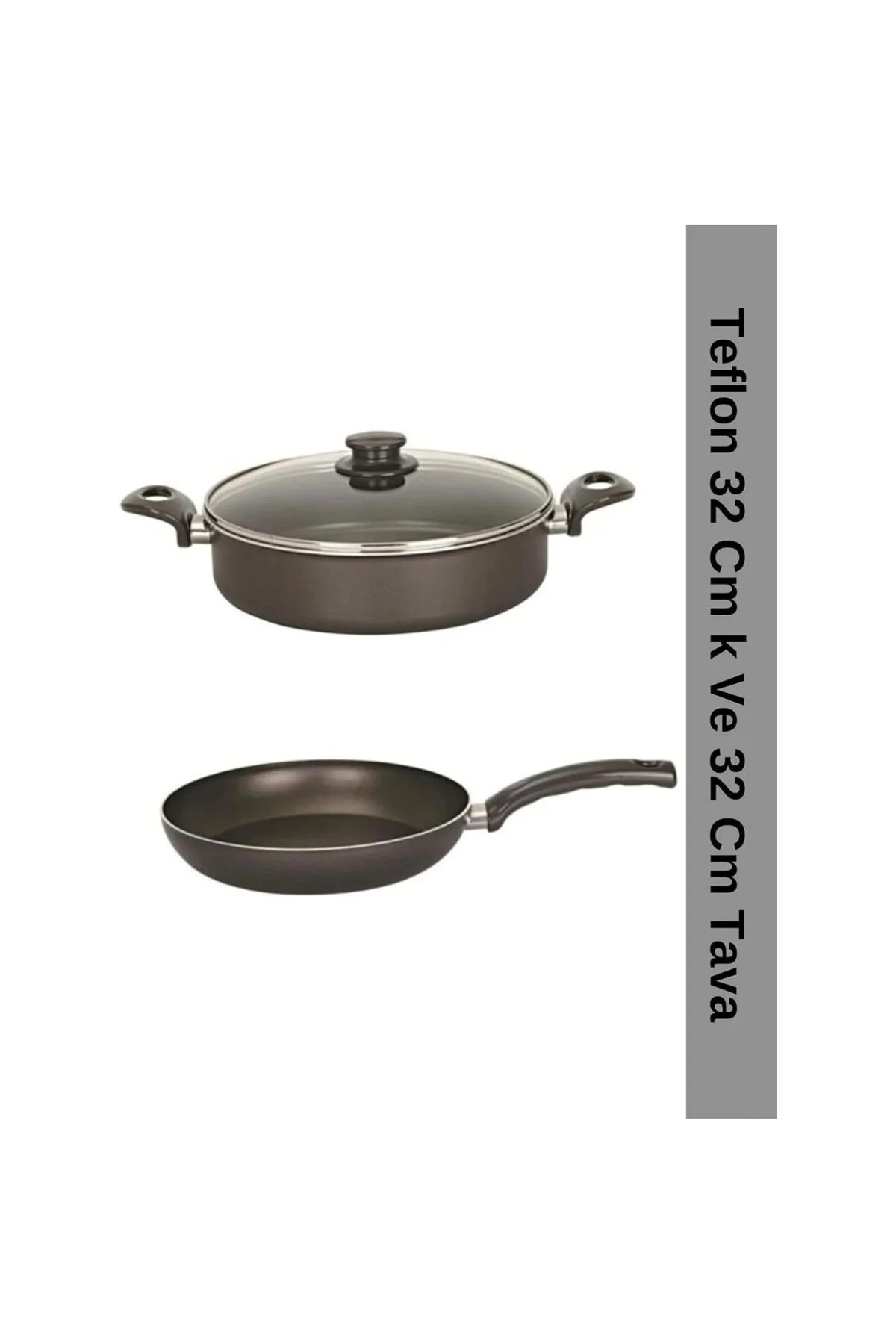 Teflon 32 Cm Karnıyarık Ve 32 Cm Tava