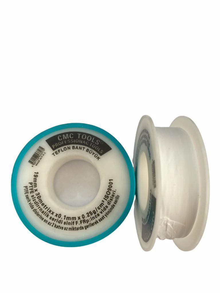 Teflon Bant Büyük 30 Metre 19 mm – PTFE Sızdırmazlık Şeridi | Su Tesisatı İçin Fiyatı, Yorumları ve Özellikleri