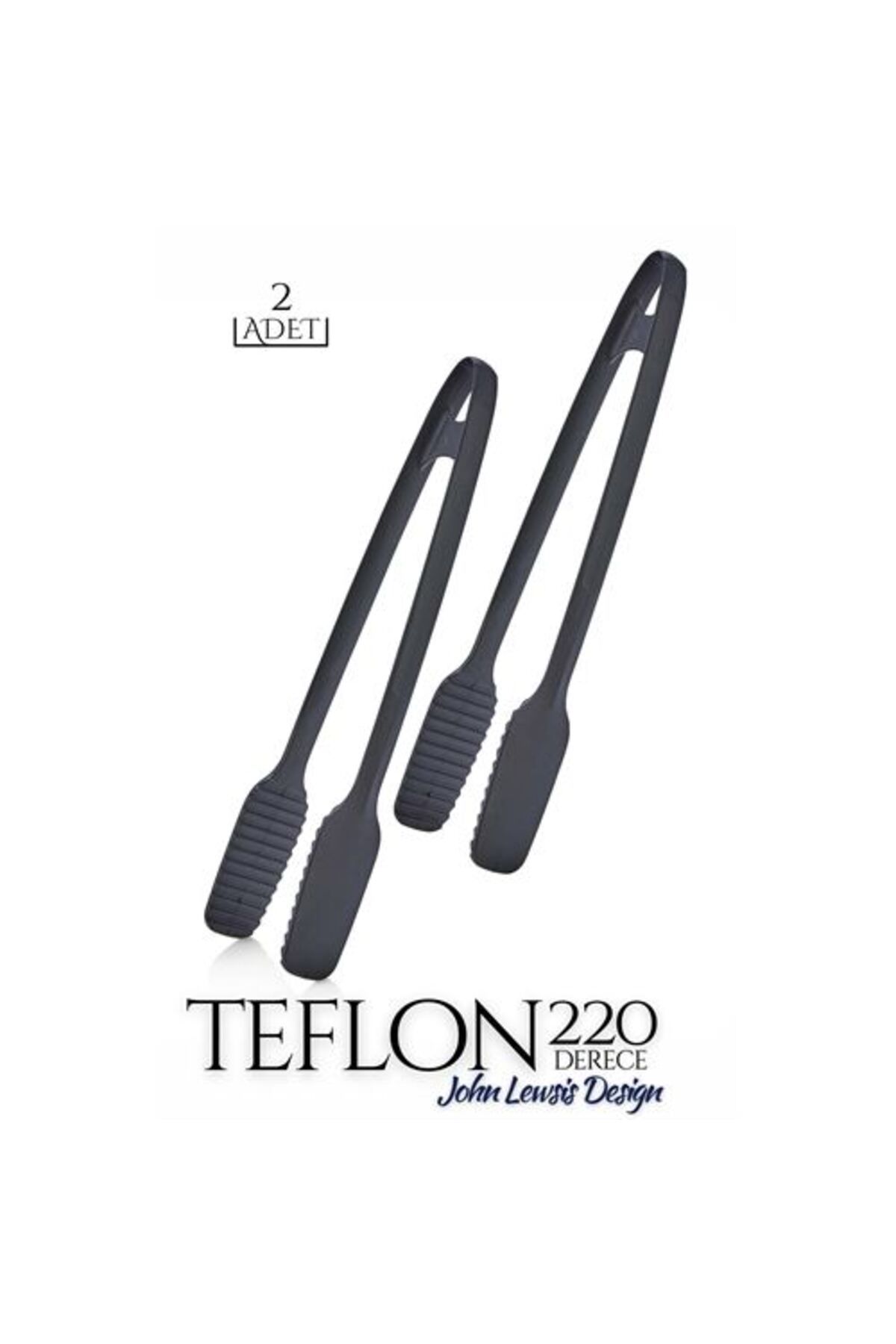 Teflon Kızartma Izgara Maşası 2 Li Set J.lewis Design 719005