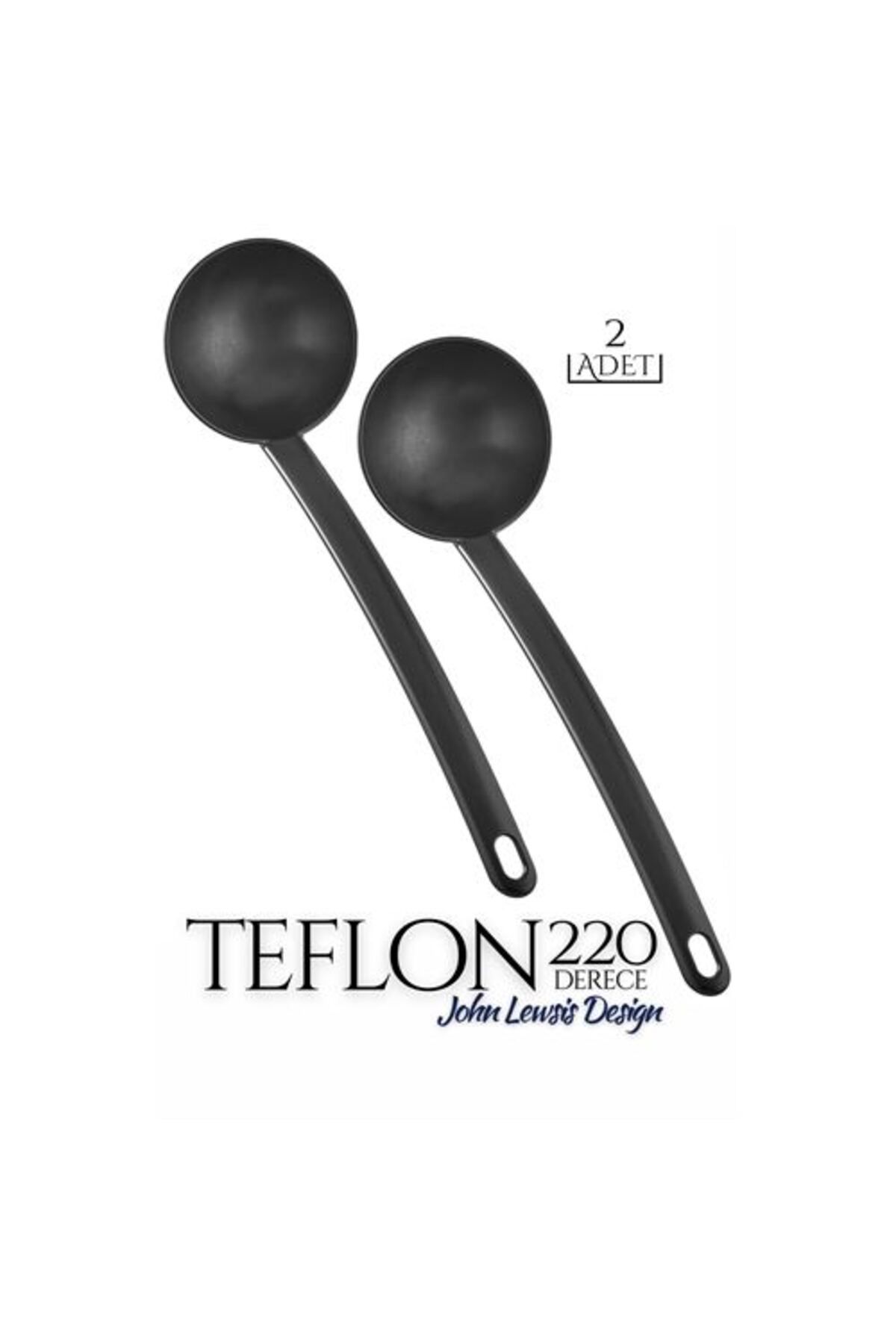 Teflon Servis Kepçesi 2 li Set J.Lewis Design