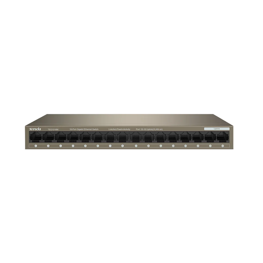 teg1016m 16port 10/100/1000 gıgabıt swıtch