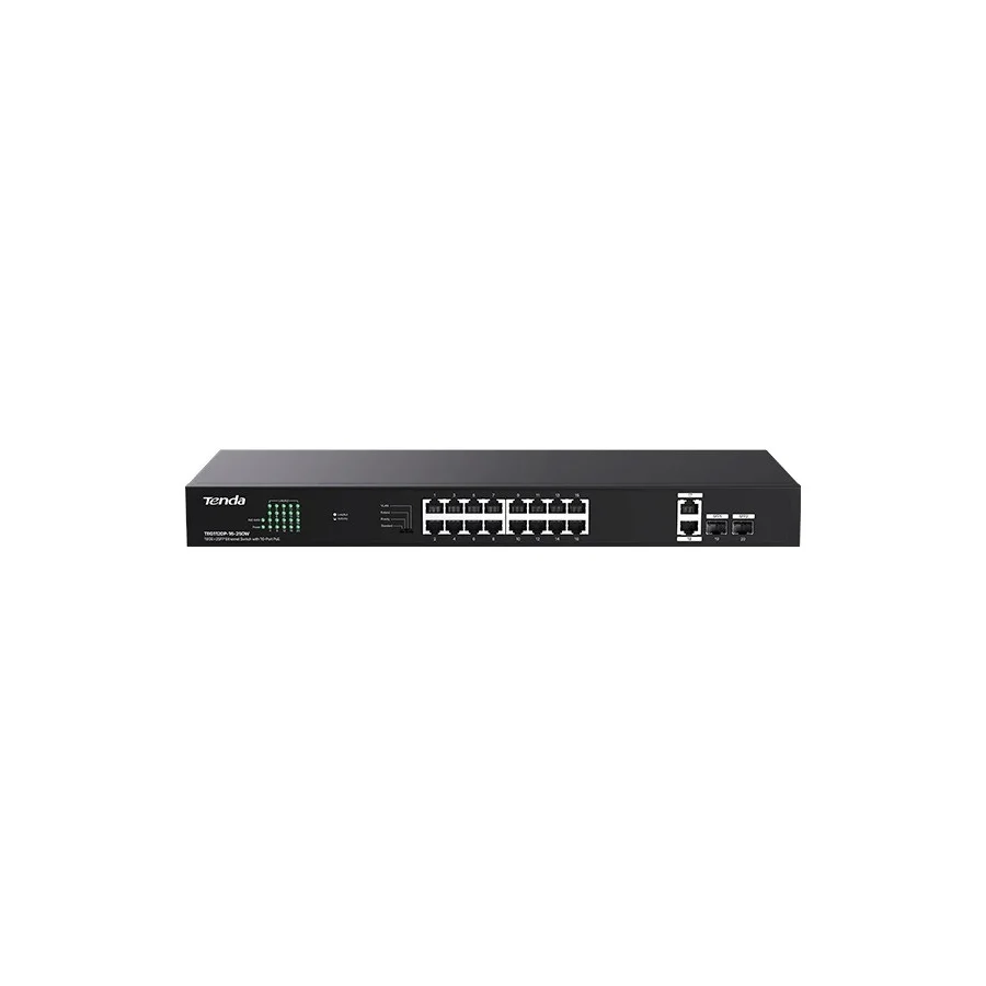 TEG1120P-16-250W 18GE+2SFP Ethernet Switch 16-Port PoE