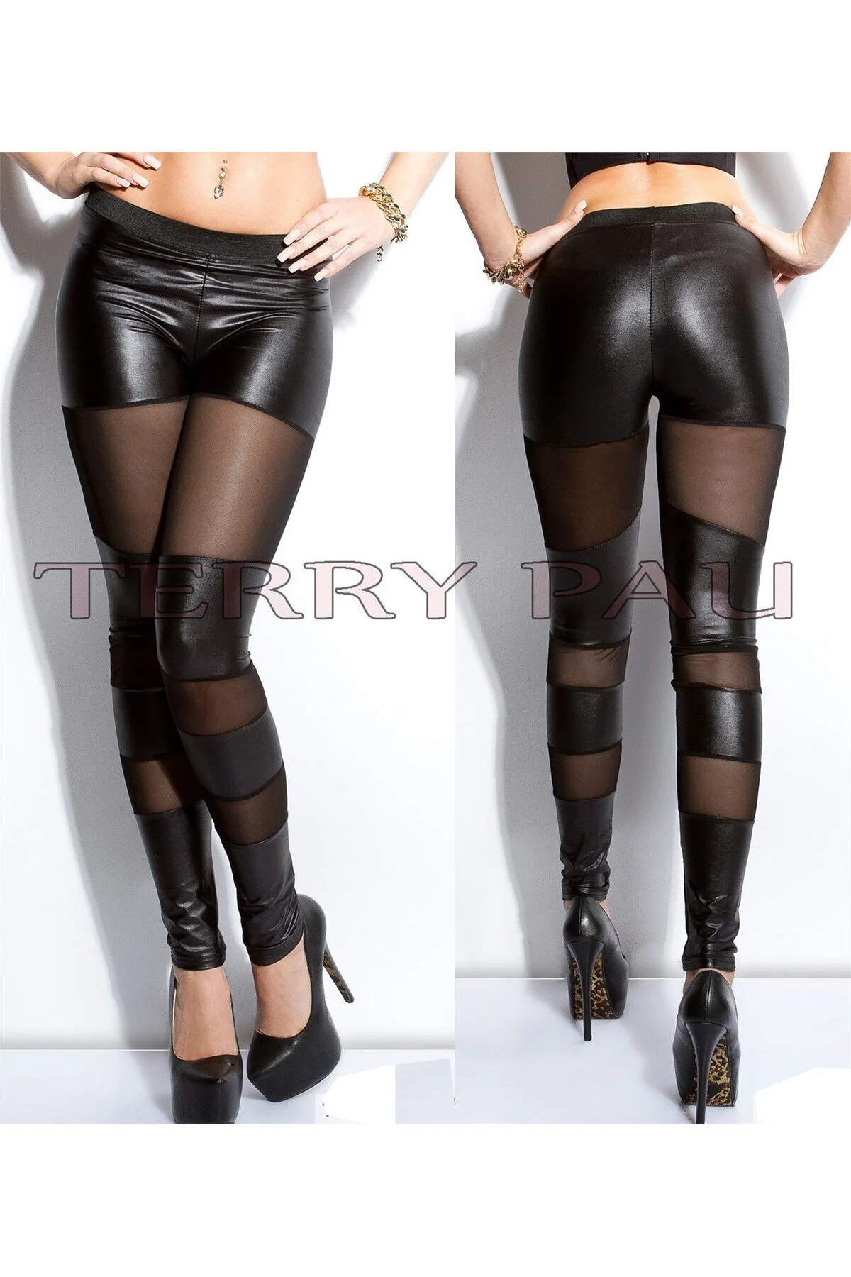 Tegan TP101301 Fantazi Dantel Tayt