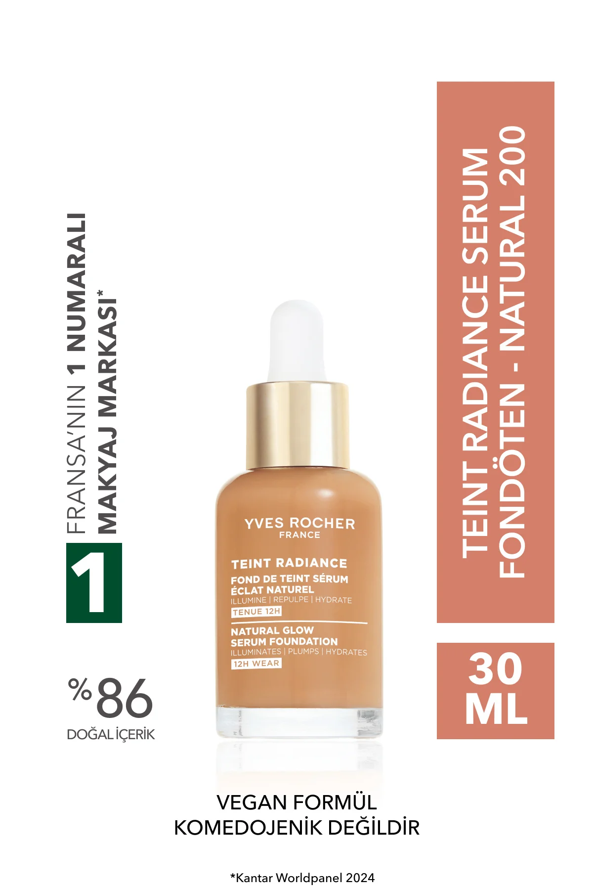 Teint Radiance Cildi Pürüzsüzleştirici, Nemlendirici ve Işıltı Ve