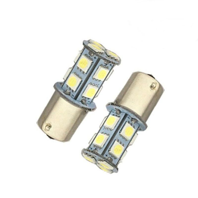 Drs Tuning Tek Duy Düz Tırnak Led Ampul 13Smd 3W 12V Mavi / Laam696