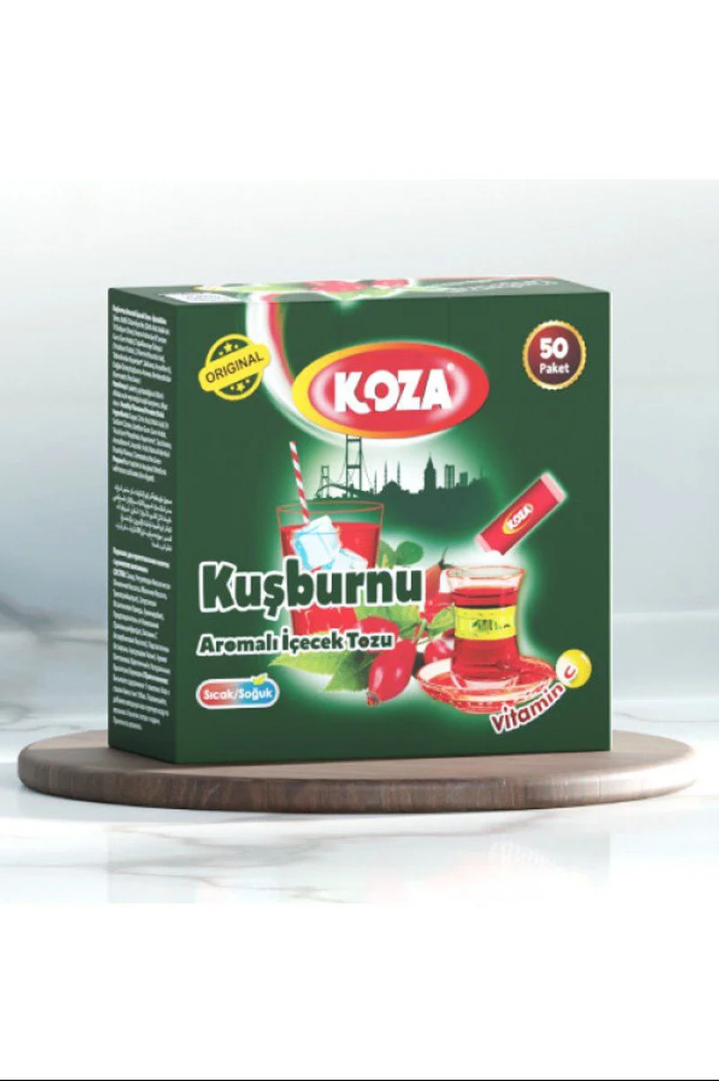 Tek İçimlik Kuşburnulu Toz İçecek 50'li — Hazır Aromalı İçecek Fiyatı, Yorumları ve Özellikleri