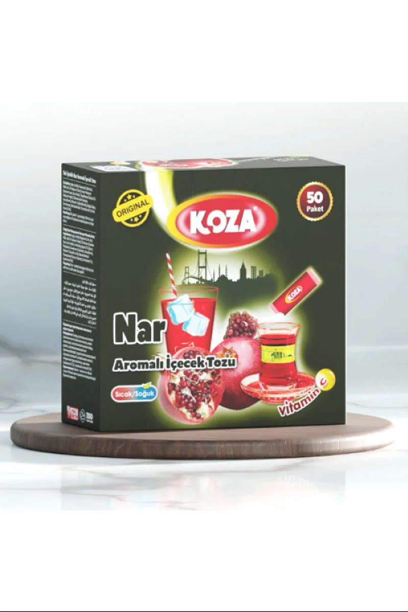 Tek İçimlik Nar Aromalı Toz İçecek 50'li - Kolay Hazırlanan Aromalı İçecek Fiyatı, Yorumları ve Özellikleri