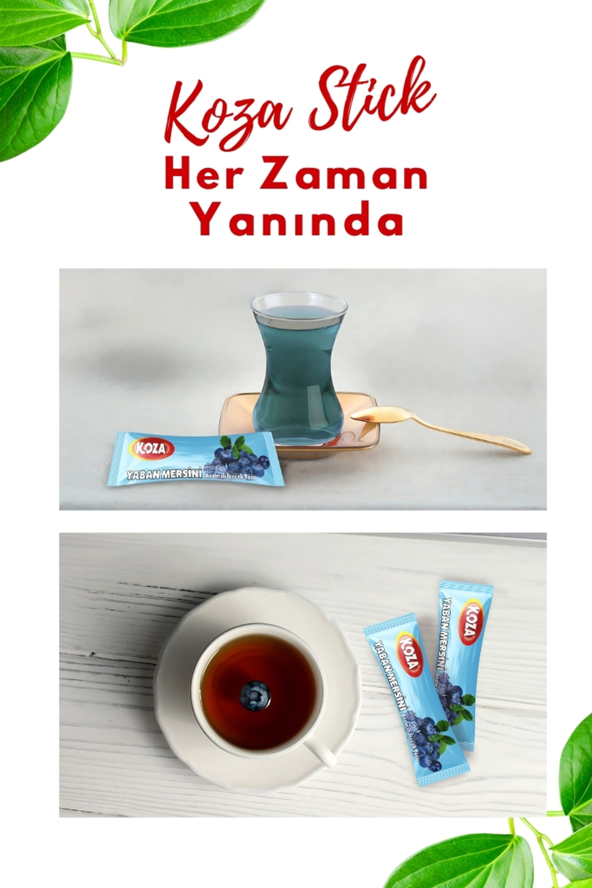 Tek İçimlik Yaban Mersini Aro. İçecek Tozu (50 Stick)