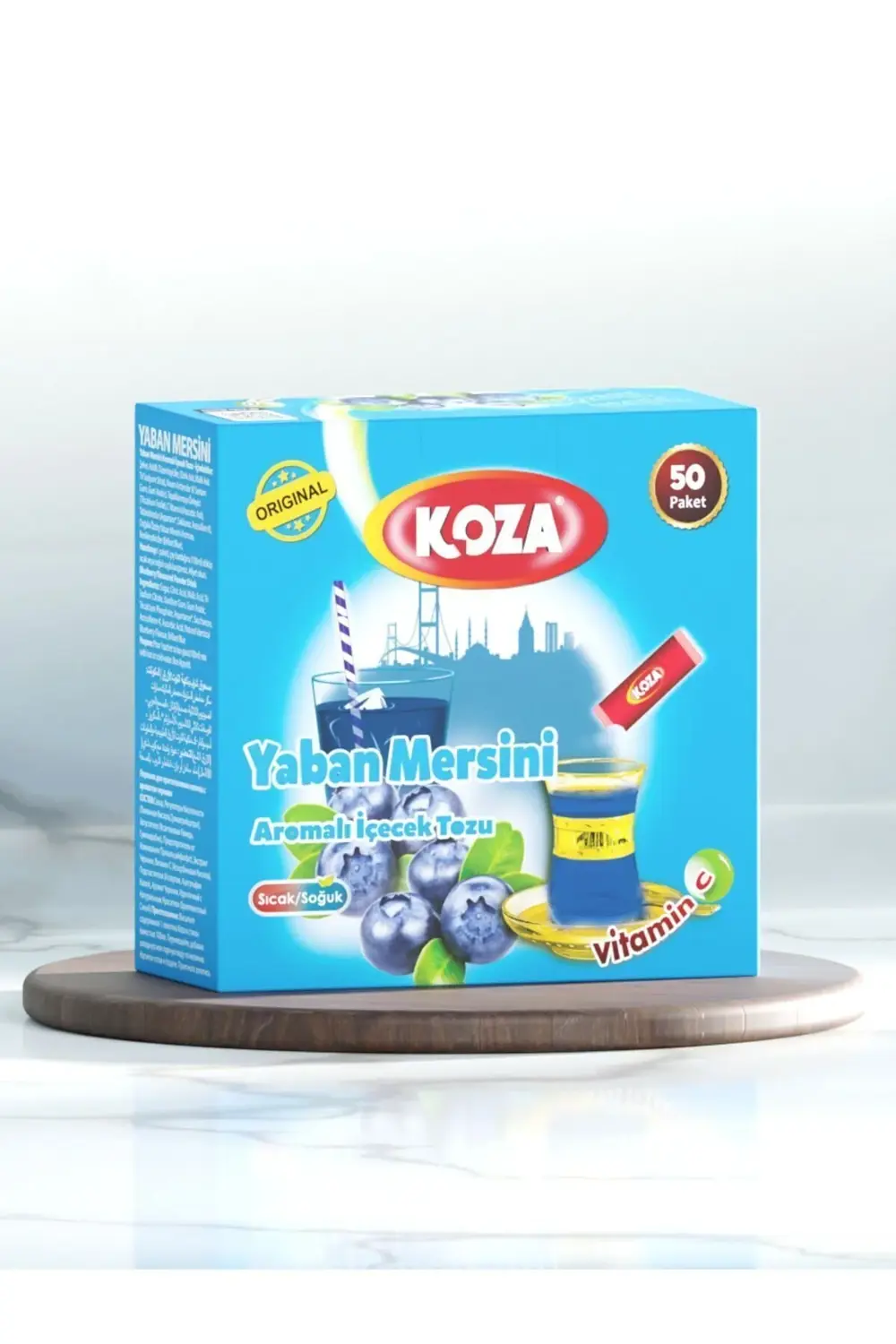 Koza Tek İçimlik Yaban Mersini Aro. İçecek Tozu (50 Stick)