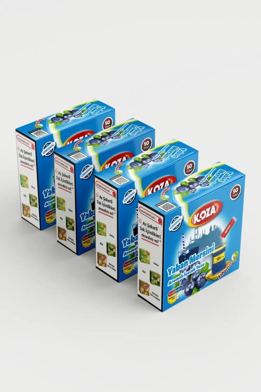 Koza Tek İçimlik Yaban Mersini Aro. İçecek Tozu (50 Stick)