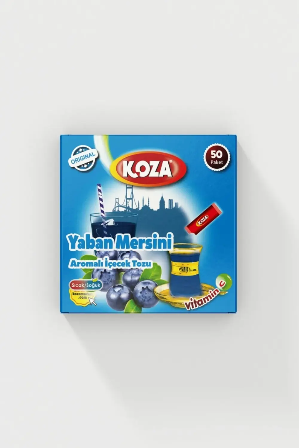 Koza Tek İçimlik Yaban Mersini Aro. İçecek Tozu (50 Stick)