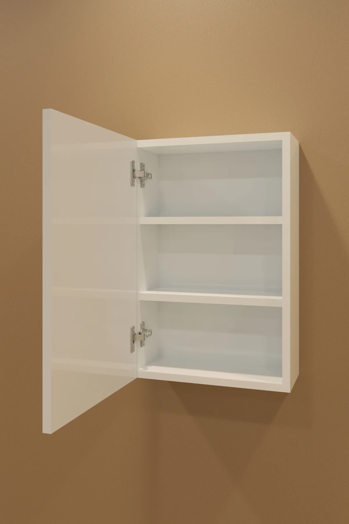 Tek Kapaklı Lavobo Üstü Aynalı Banyo Dolabı