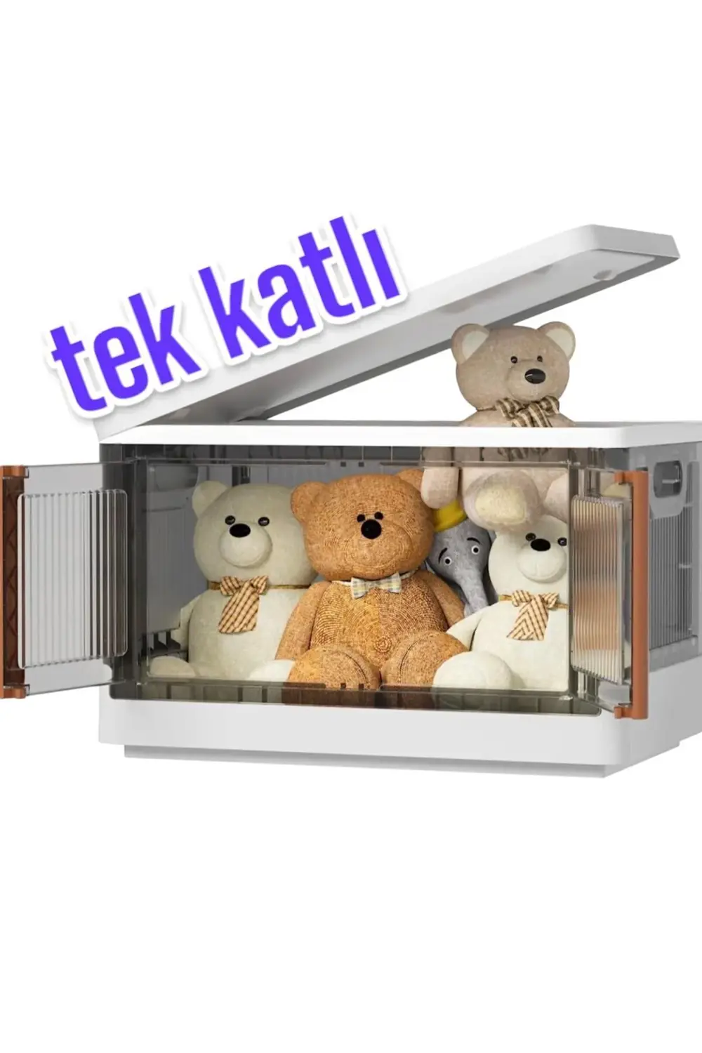 tek katlı  Katlanabilir Çok Amaçlı Dolap Organizer Düzenleyici -