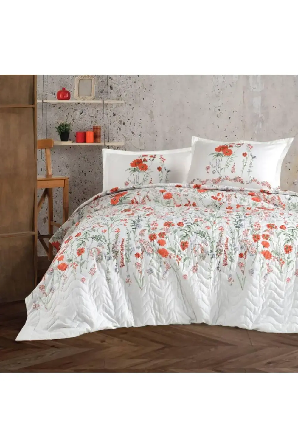 TEK KİŞİLİK 4 MEVSİM SET ELYESE V1 KİREMİT