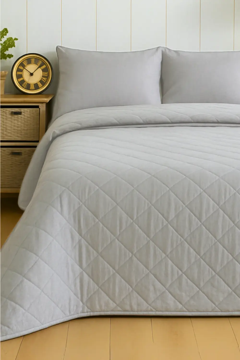 Tek Kişilik Pike Yatak Örtüsü Çok Amaçlı Yatak Örtüsü Pike