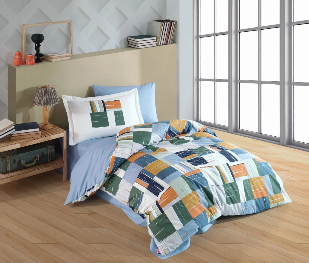 Tek Kişilik Poplin Nev Takımı Dream Oranj