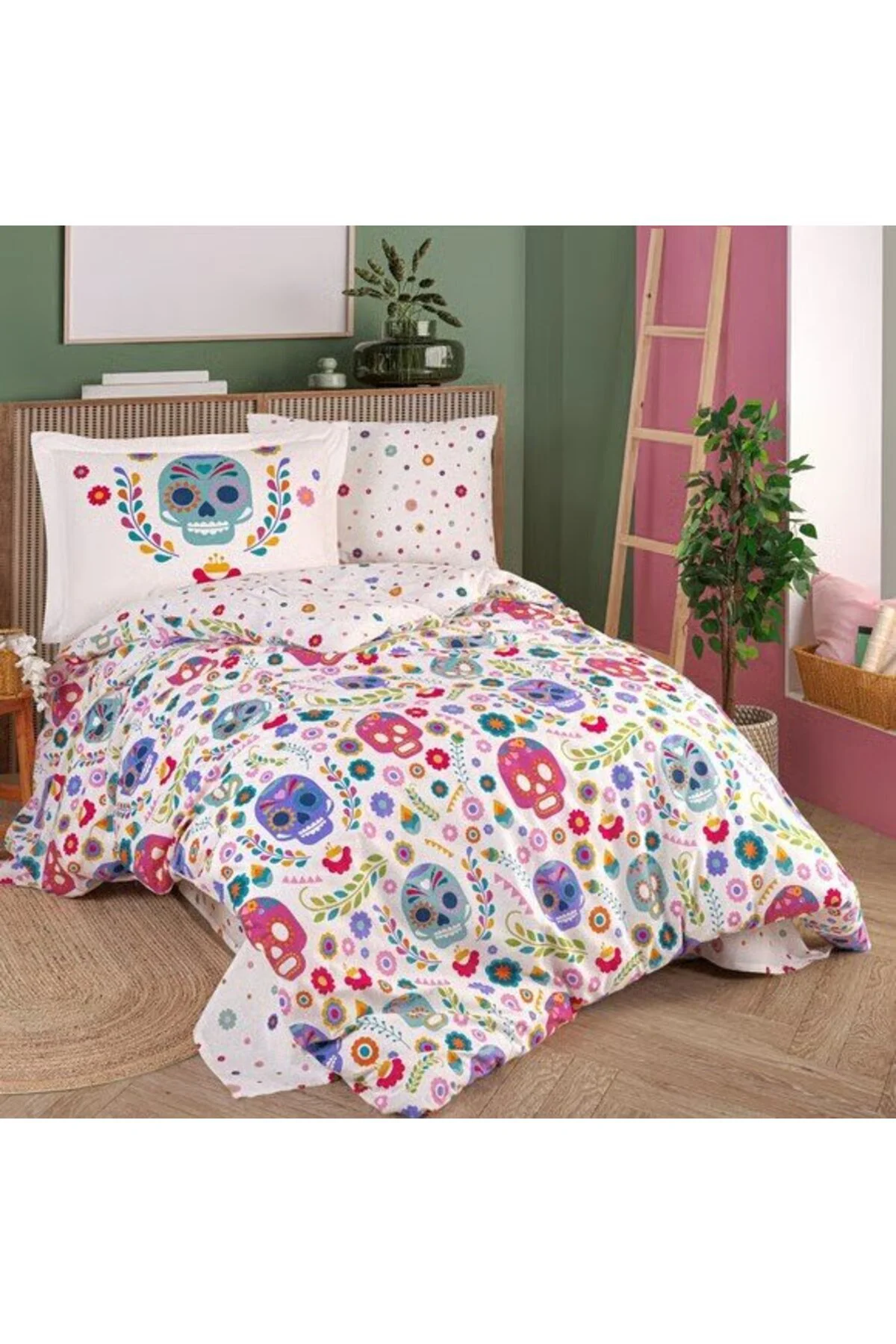 Tek Kişilik Poplin Nev Takımı Alice Fuşya