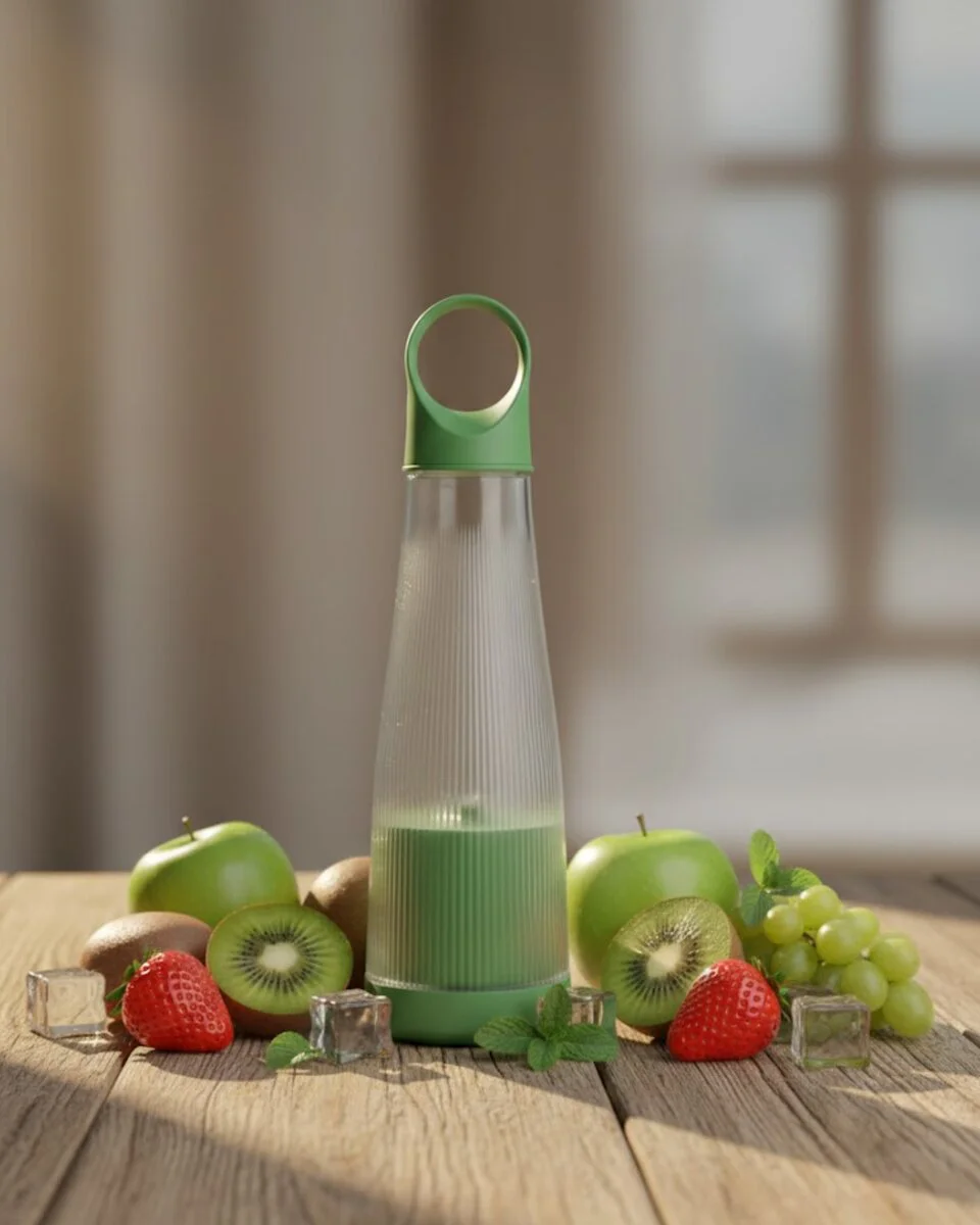 Tek Kişilik Portable Blender 400ml - Taşınabilir İçecek Hazırlayıcı
