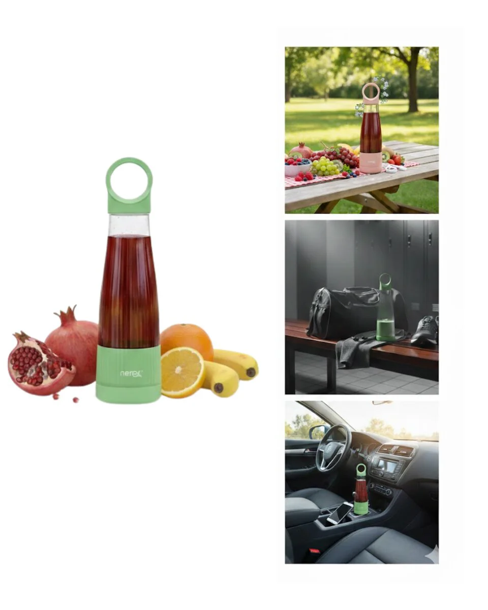 Tek Kişilik Portable Blender 400ml - Taşınabilir İçecek Hazırlayıcı