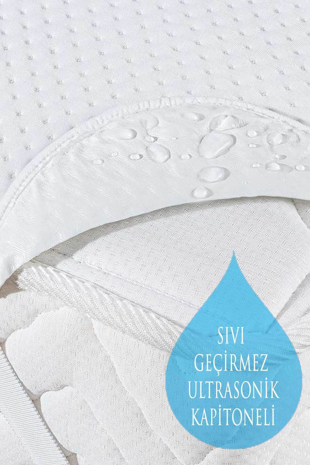 Tek Kişilik Sıvı Geçirmez Alez | 90 x 200 cm | Lastikli Yatak Kor Tek Kişilik Sıvı Geçirmez Alez | 90 x 200 cm | Lastikli Yatak Kor