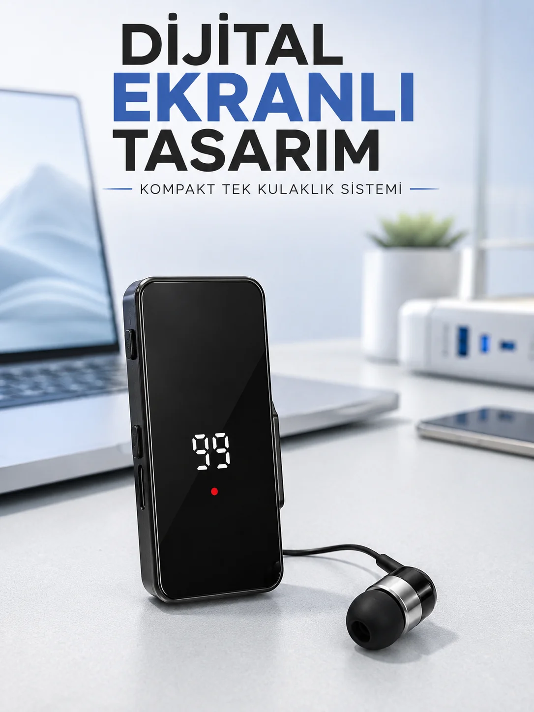 Tek Kulaklıklı Bluetooth Kulaklık Klipsli Mini Taşınabilir Müzik ve Görüşme Cihazı Fiyatı, Yorumları ve Özellikleri