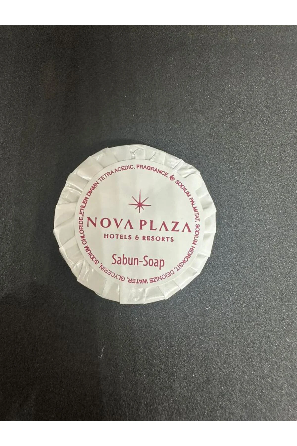 Tek kullanımlık 1000 adet 15 gr Sargılı Beyaz Sabun Otel Spa Hama