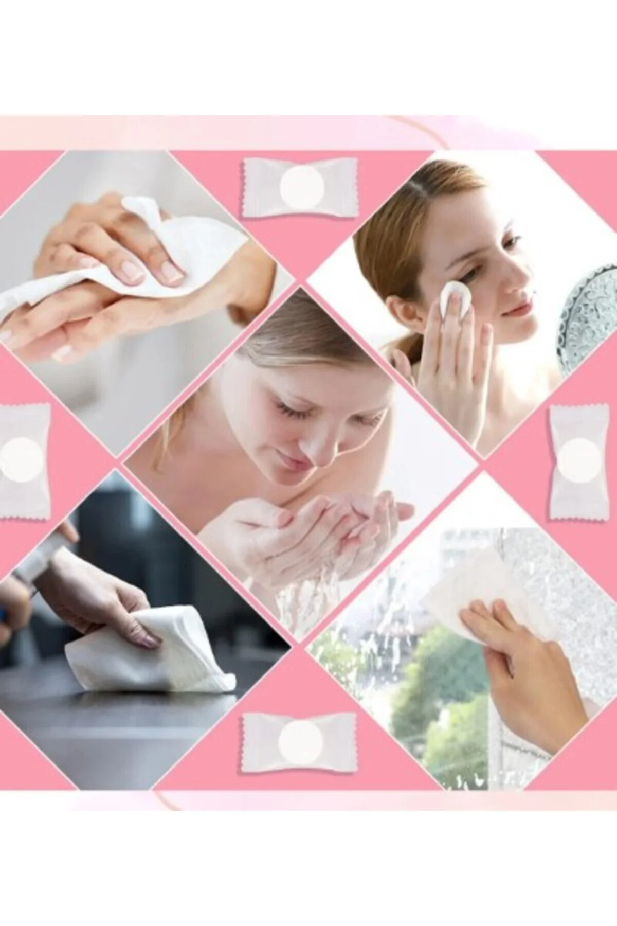 Tek Kullanımlık 20’li Seyahat Havlusu – Sıkıştırılmış Yüz Havlusu