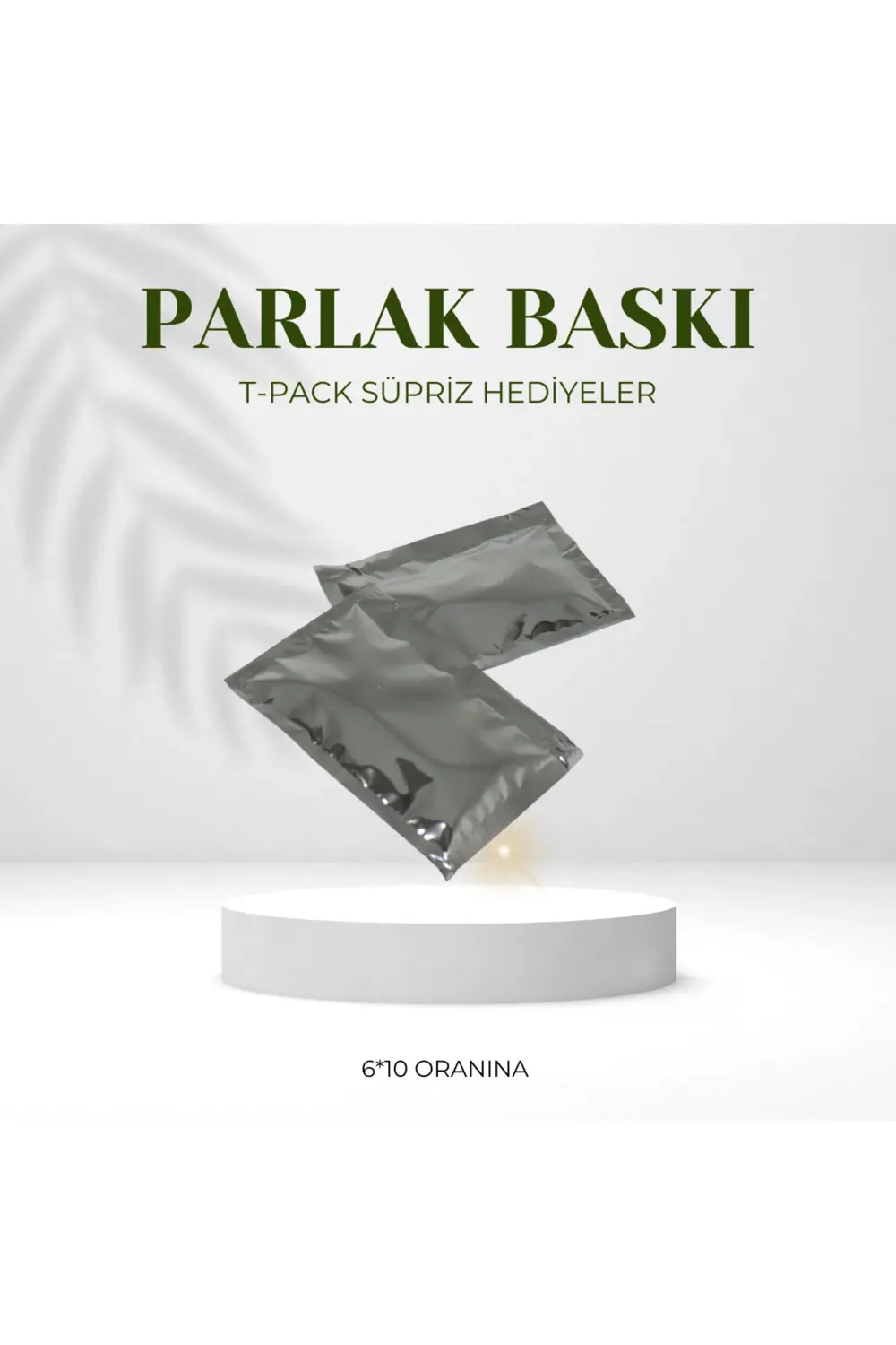 Tek kullanımlık 300 adet parlak baskı ıslak mendil