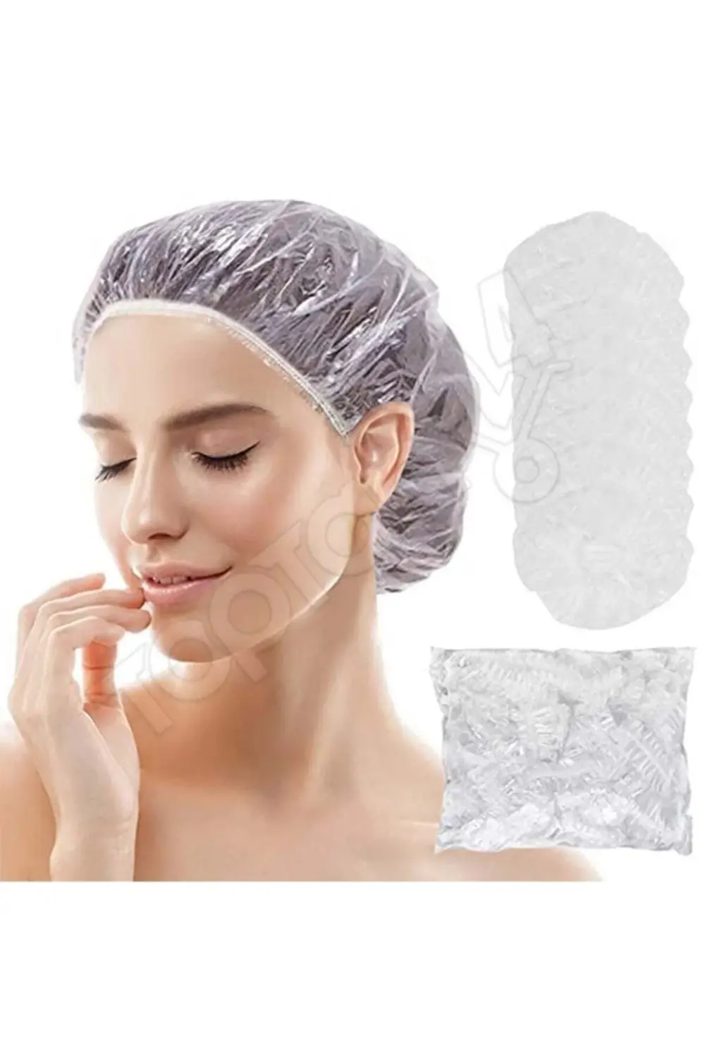 Tek Kullanımlık Duş Bonesi Naylon Bone 1000'li Paket