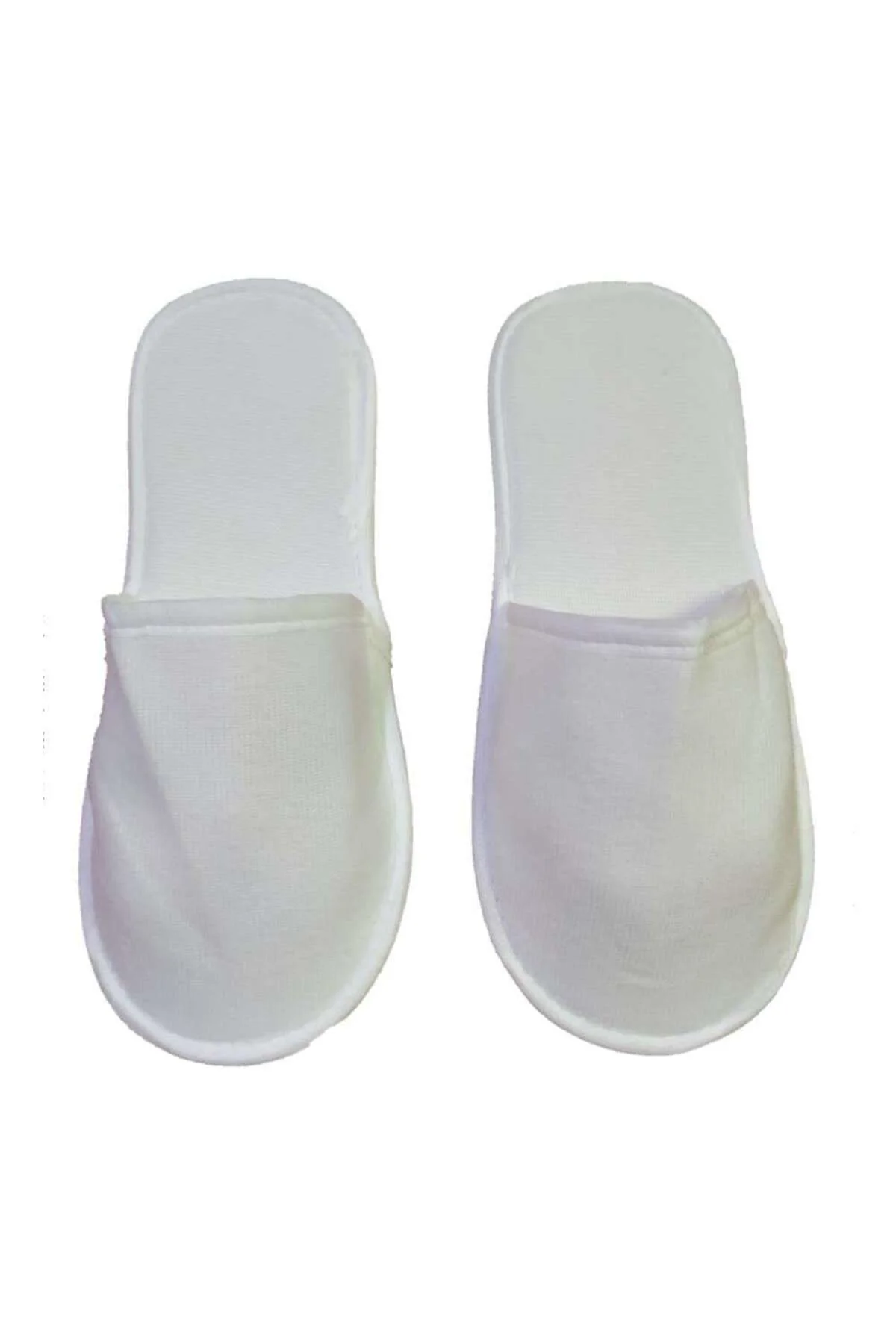 Tek Kullanımlık Havlu Terlik 3 Mm Eva Taban Polyester Havlu Kumaş