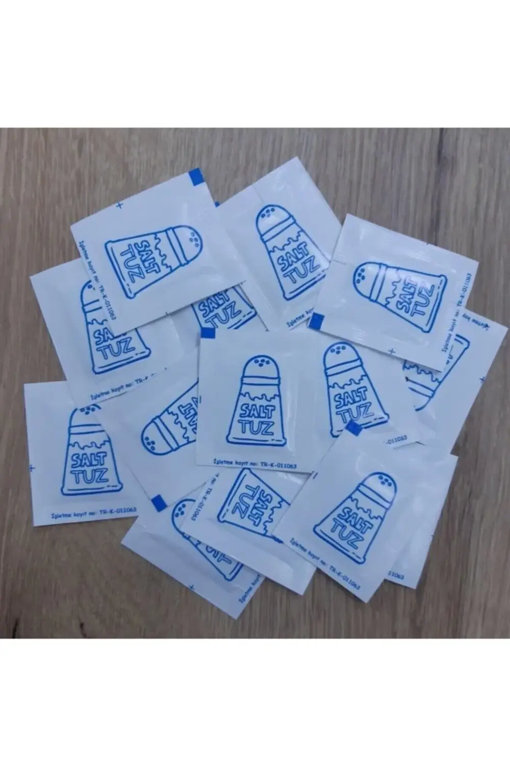 Tek Kullanımlık Kare Tuz 1000 X 1,5 gr