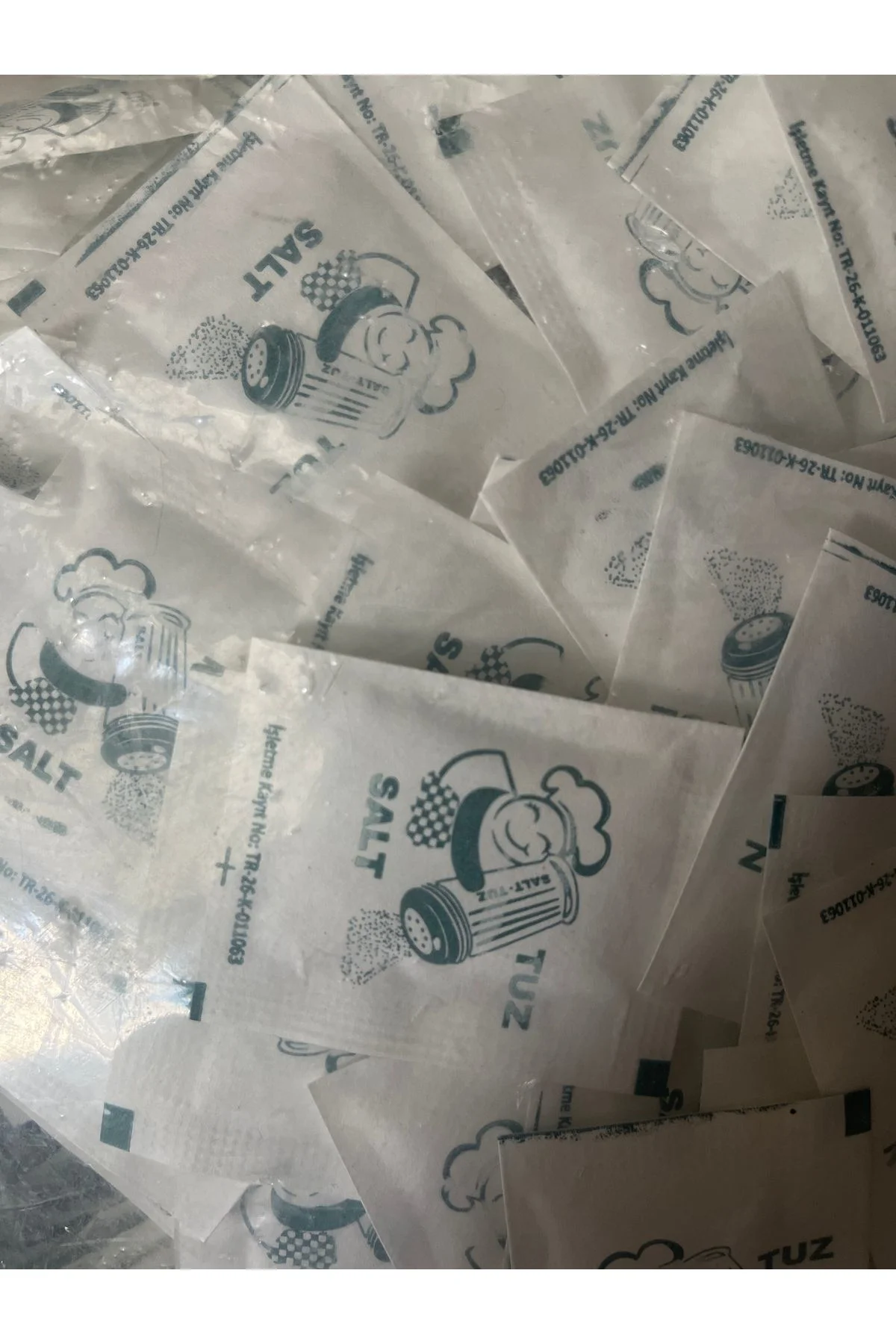 Tek Kullanımlık Kare Tuz 1000 X 1,5 gr