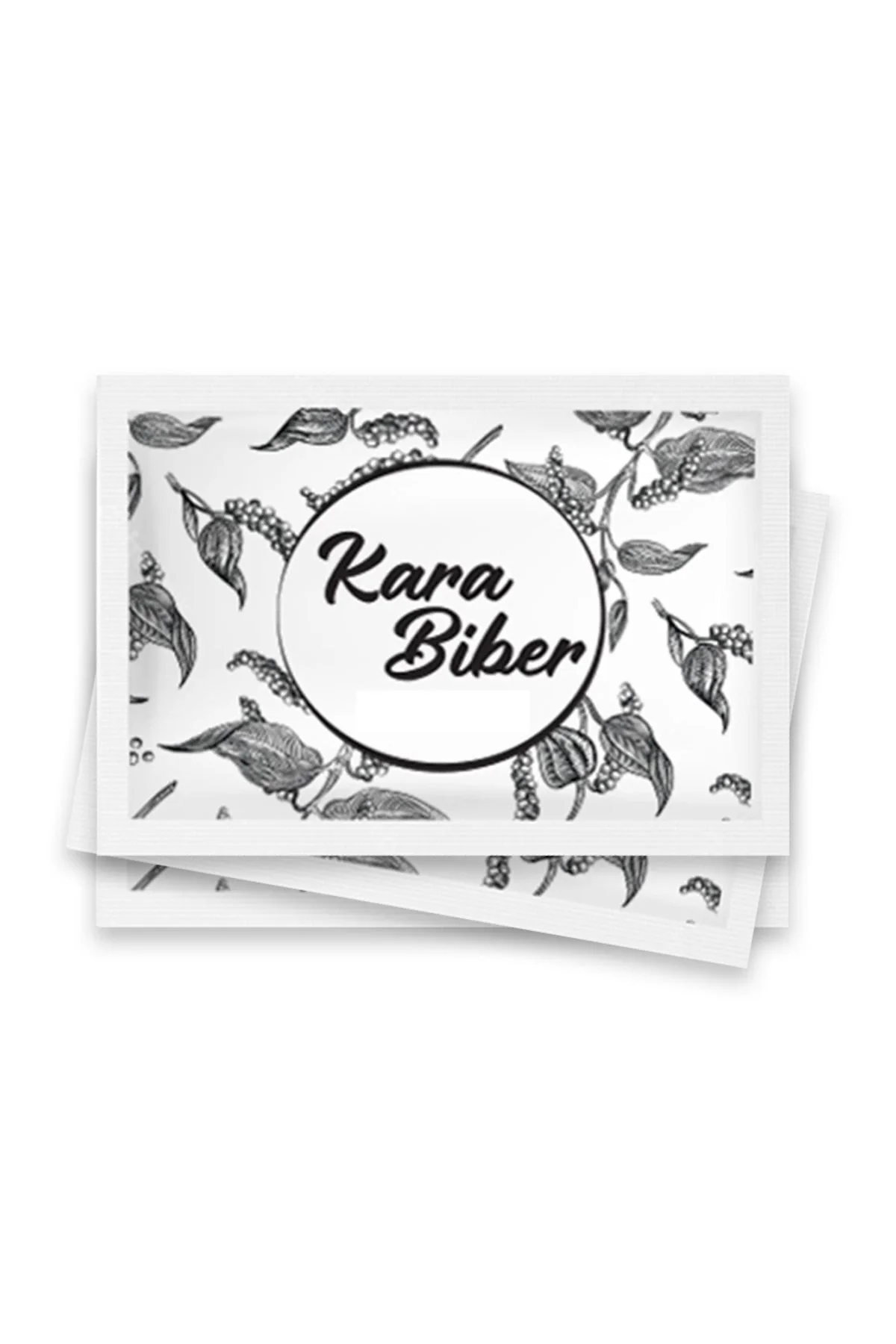 Tek Kullanımlık Kullan-At Karabiber 1000 Adet (Set Baharatı)