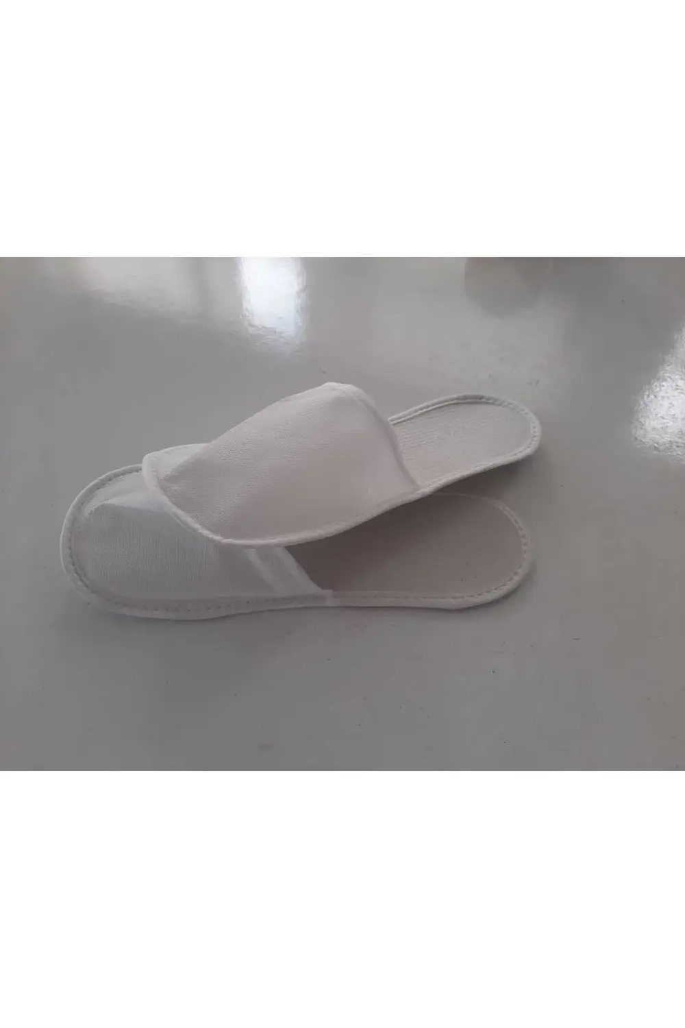 Tek kullanımlık otel terliği 2 mm taban - 100 çift