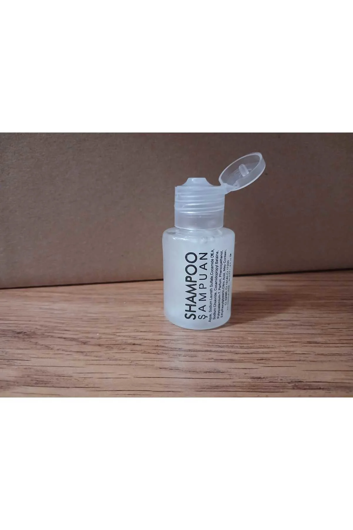 Tek Kullanımlık Otel Tipi Mini Şampuan 0,30 ML X 100 Adet. Flip-t