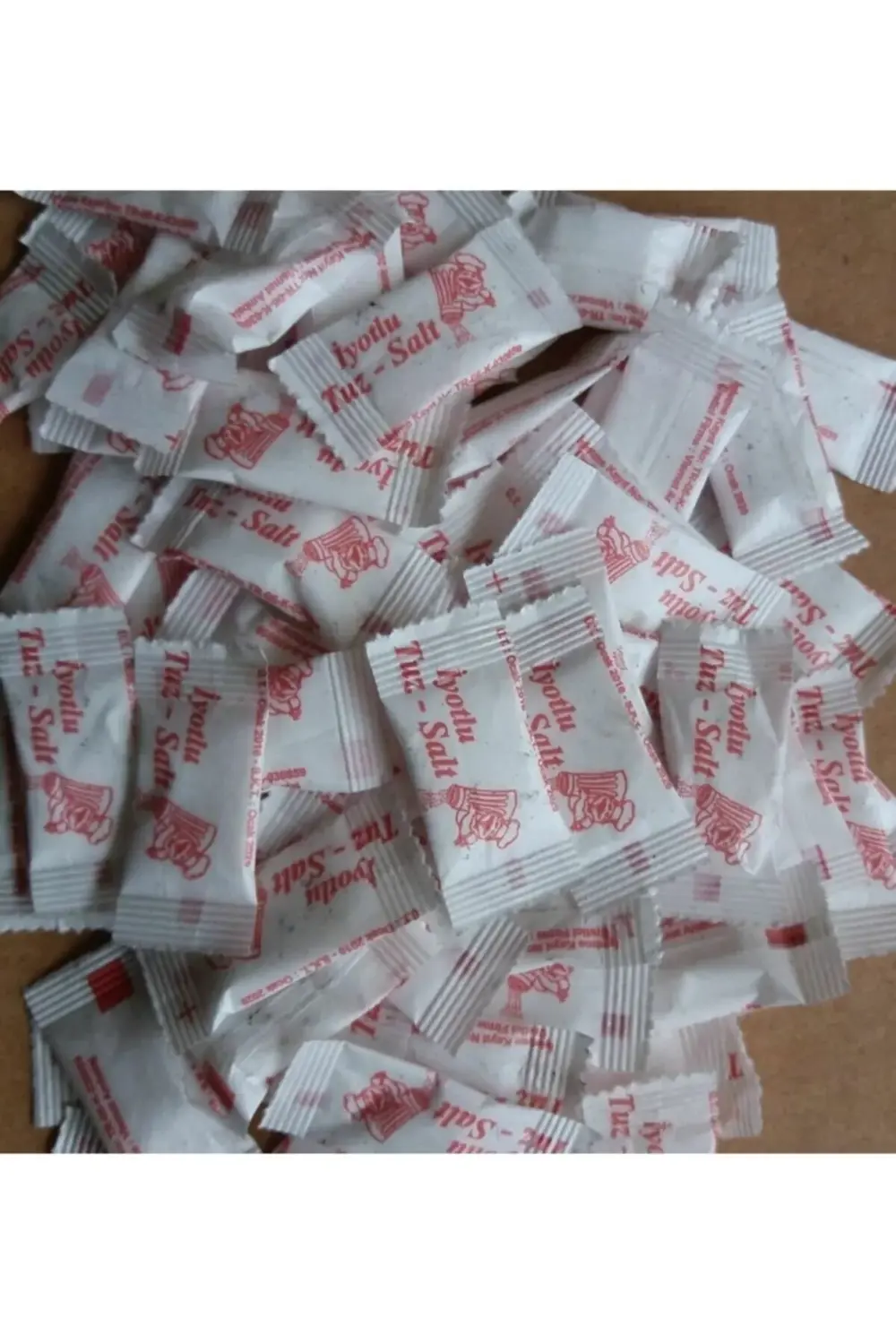 Tek Kullanımlık Paket Tuz-100lü