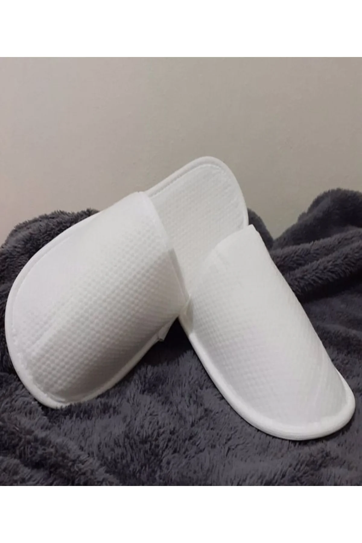 Tek Kullanımlık Petek Desen Terlik 10 Adet