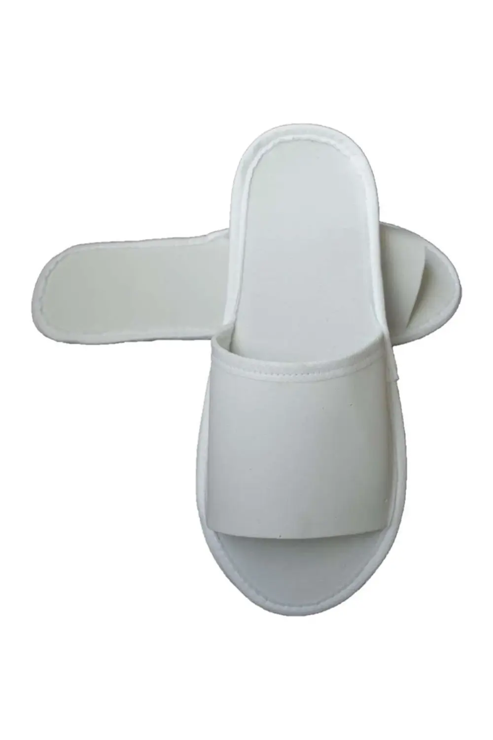 Tek Kullanımlık Spa Terlik Biye Dikişli 2,5 Mm Eva Taban 10 Çift