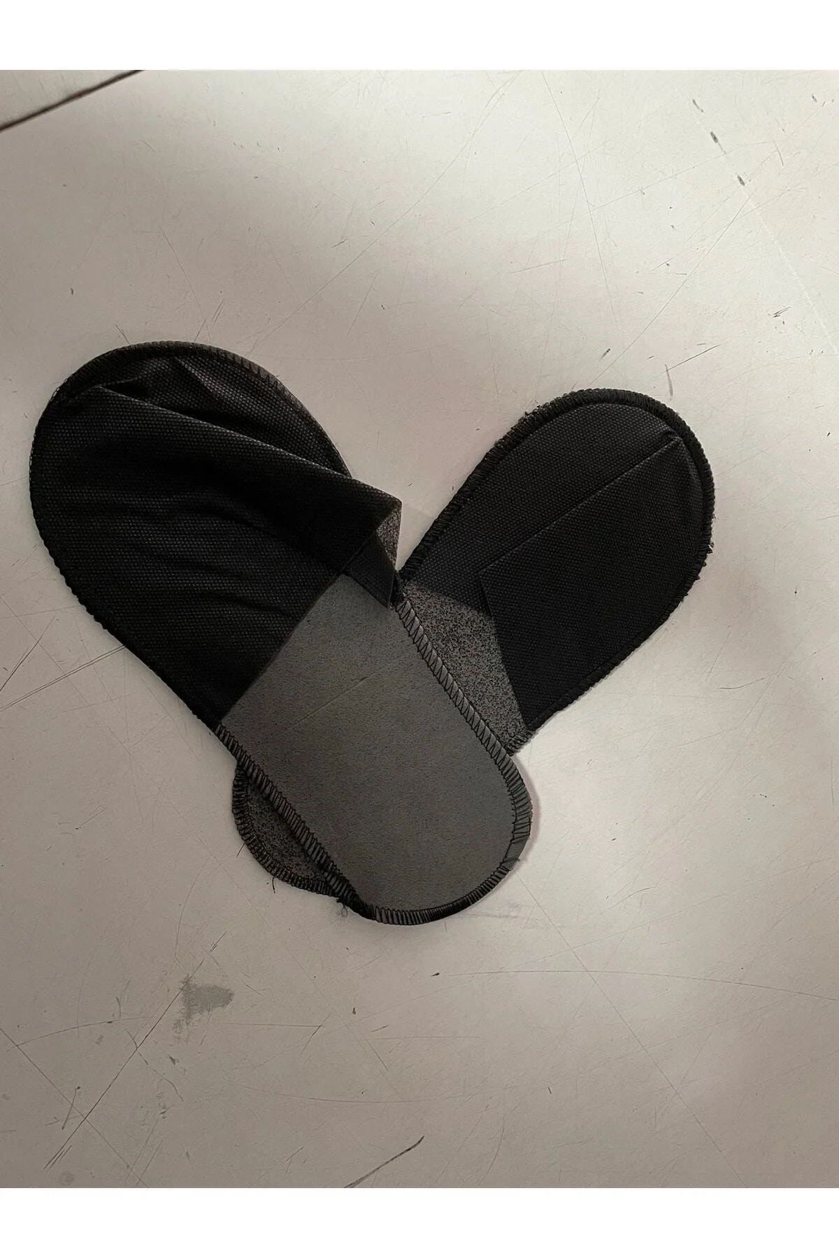 Tek Kullanımlık Terlik Otel Terliği Eva Terlik Siyah 100 Çift
