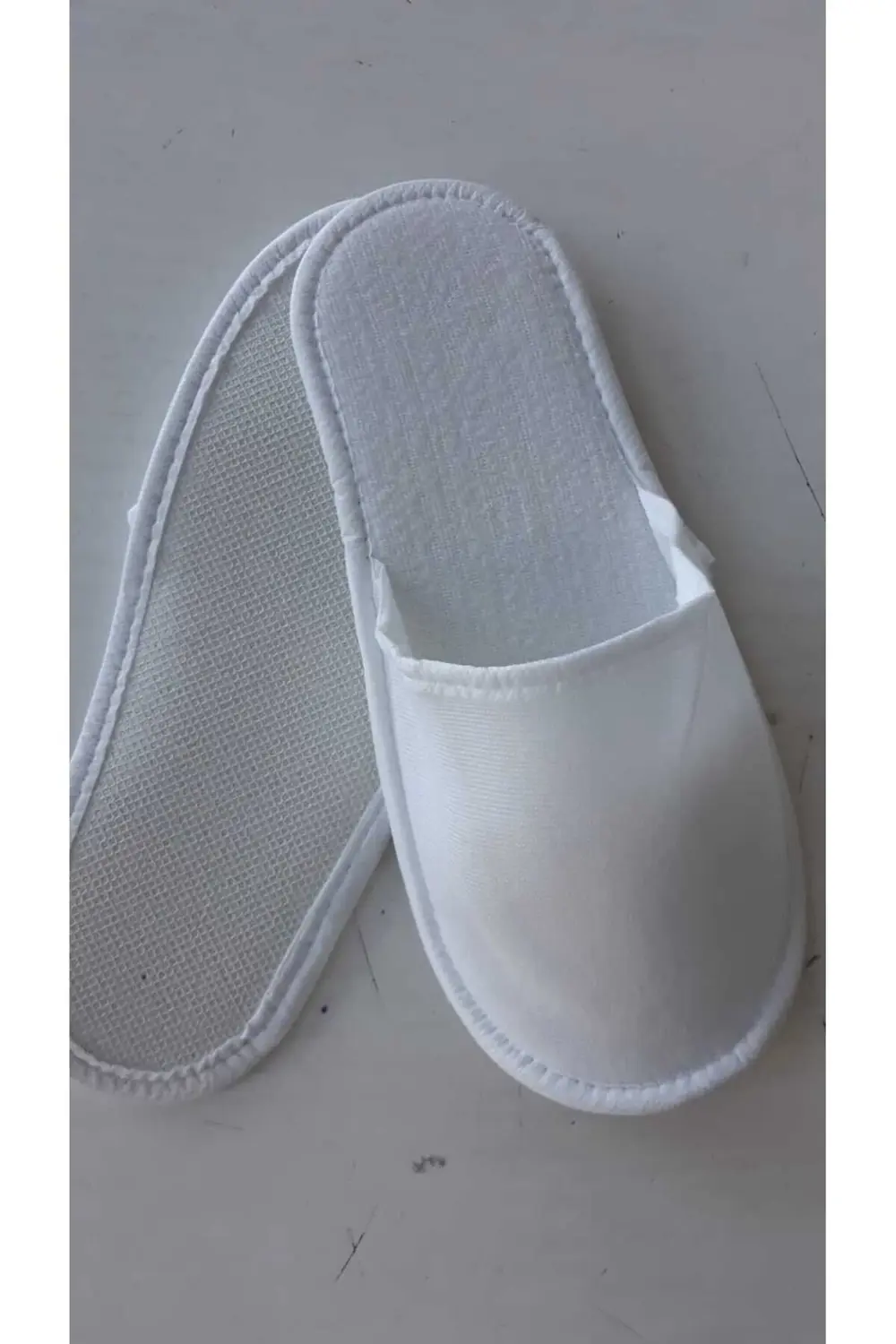 Tek Kullanımlık Terlik Otel Terliği Havlu Terlik 10 Çift