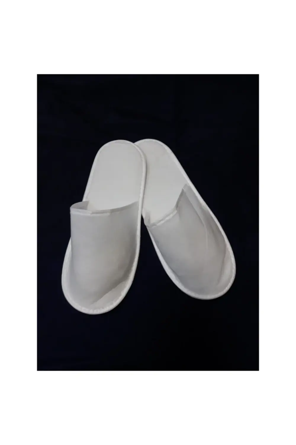 Tek Kullanımlık Terlik Otel Terliği Süngerli 100 Çift