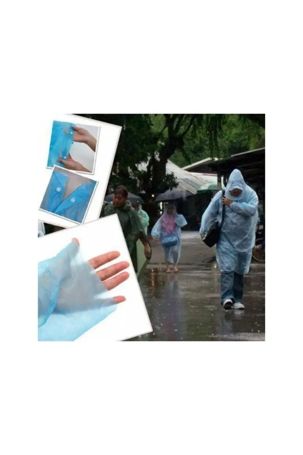 Tek Kullanımlık Yağmurluk