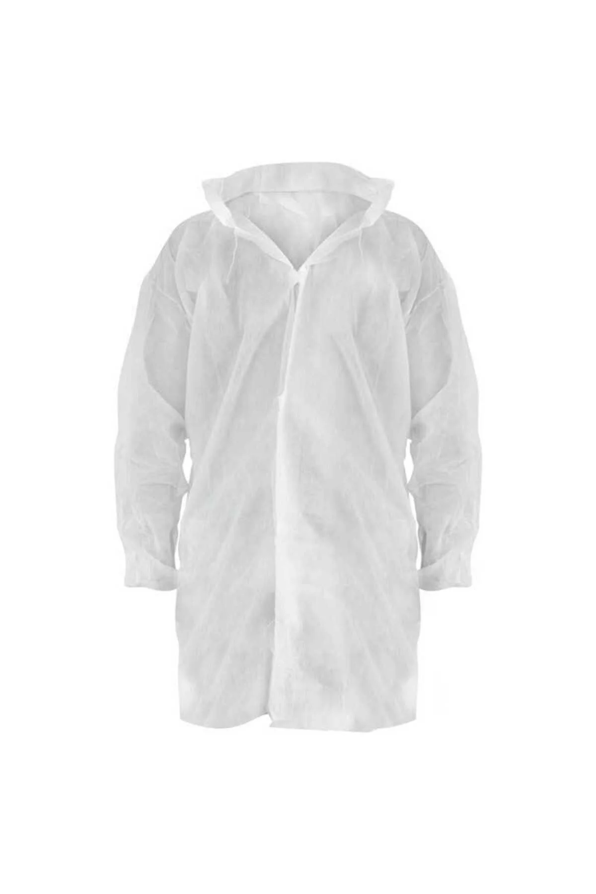 Tek Kullanımlık Ziyaretçi Önlüğü 100 Adet Medikal Önlük Tela Kuma