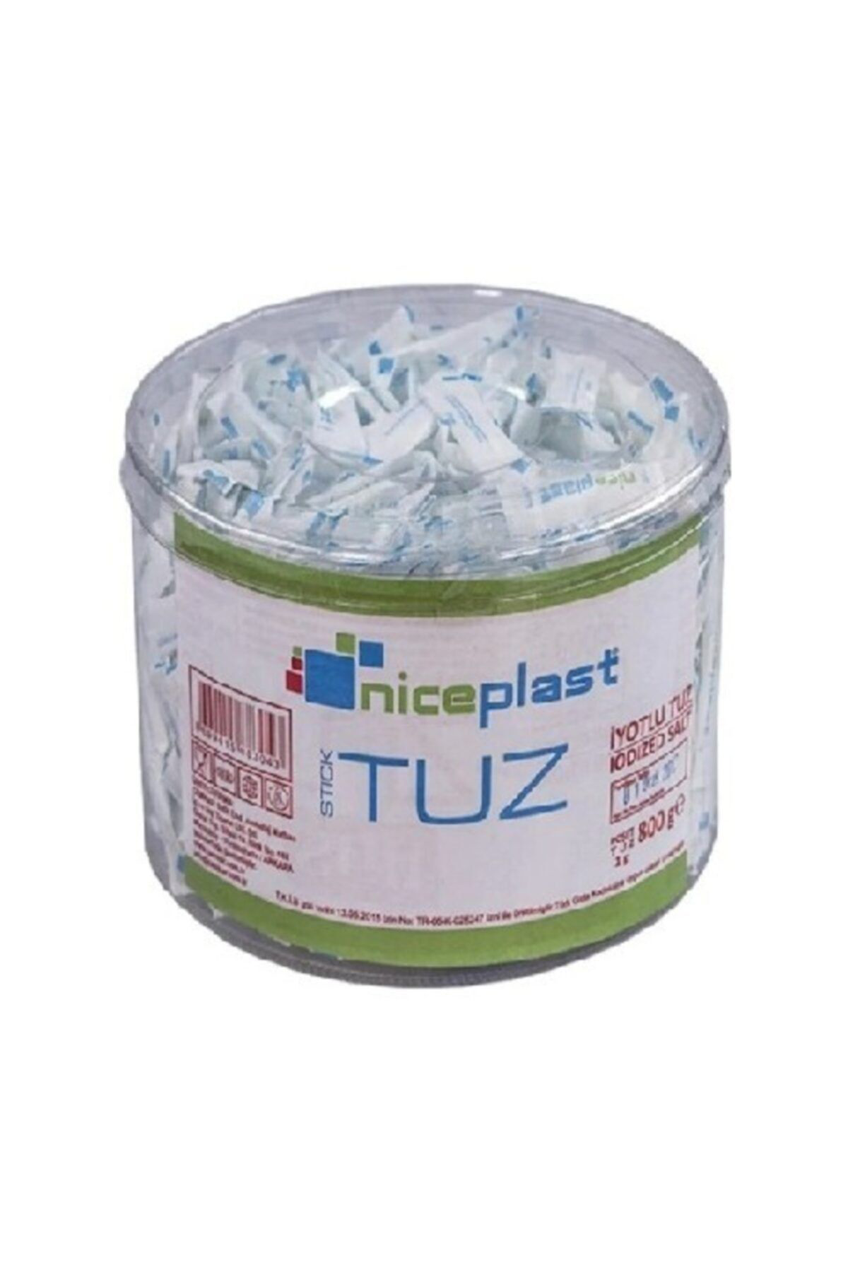 Niceplast Tek Kullanımlık Kullan At Stick Tuz 1 Paket
